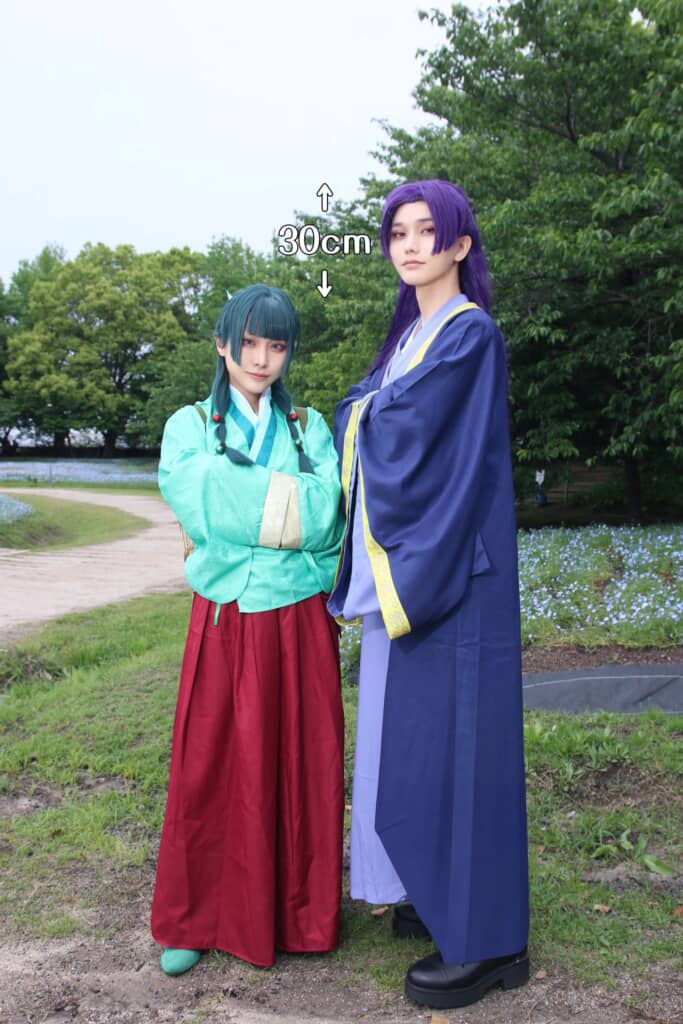 夫婦で薬屋のひとりごとのコスプレ！