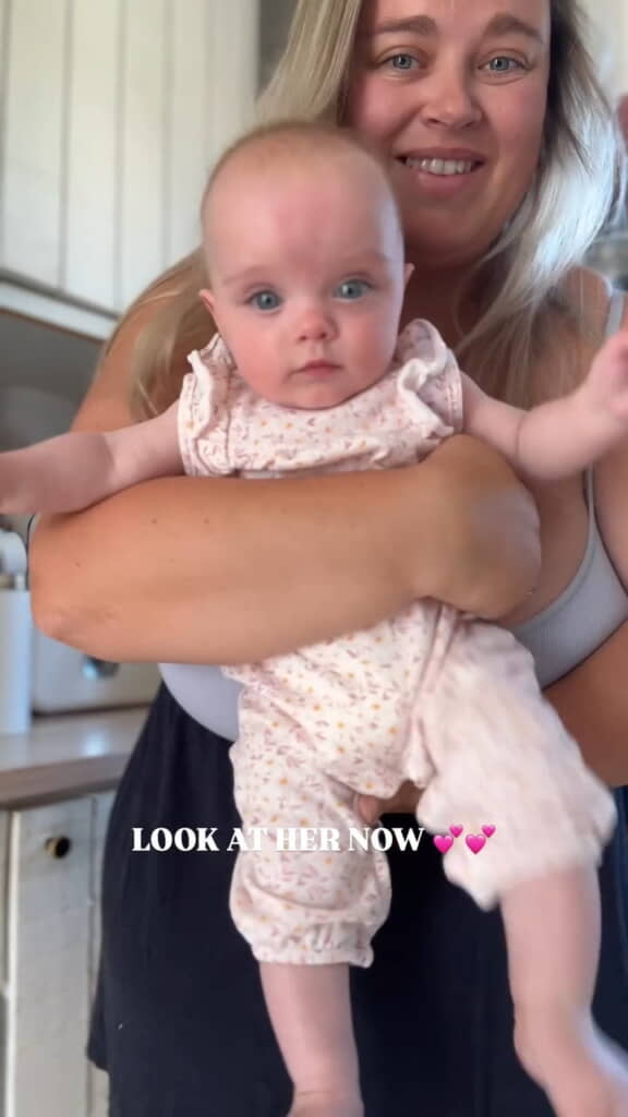 もう腕を使わないと抱っこができません