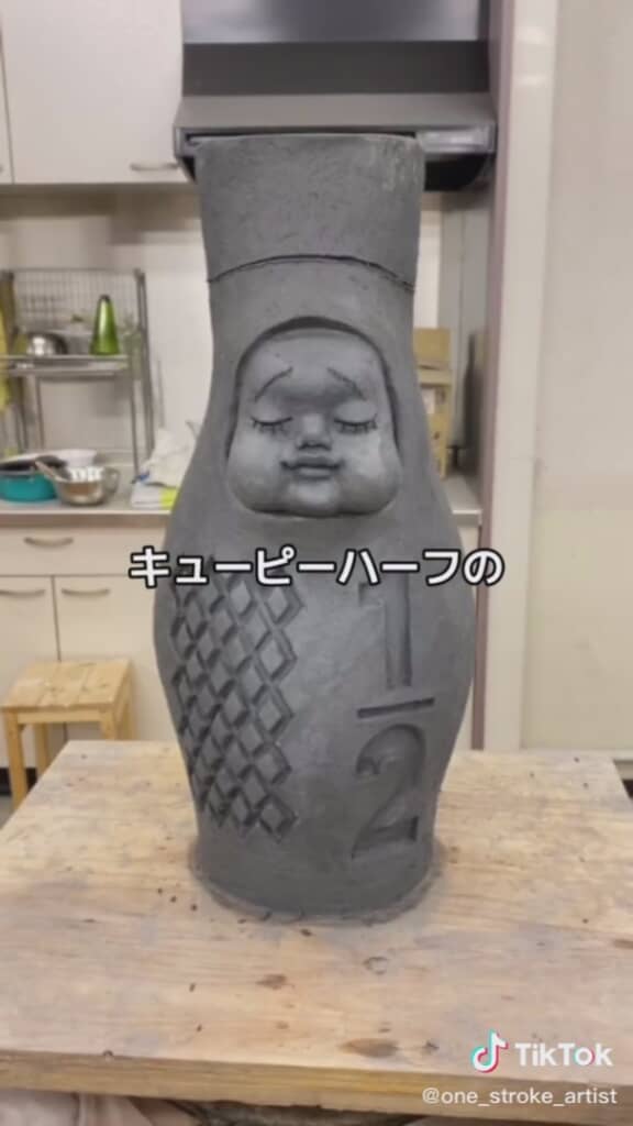 キューピーハーフをオマージュ