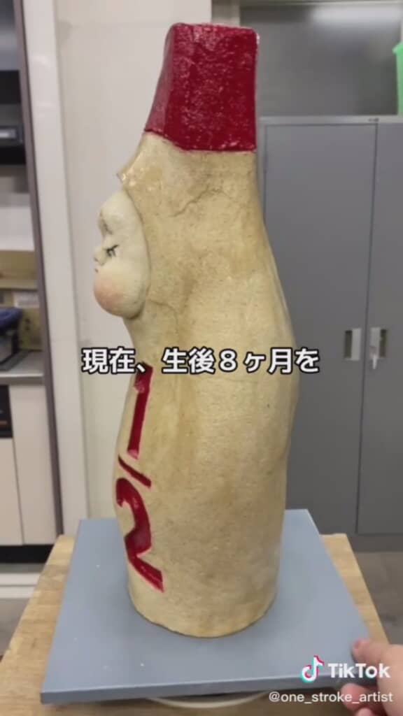 ぷっくりとしたほっぺも表現