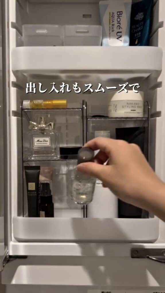 出し入れのしやすさもアップ（画像提供：haya／Instagram：haya_noieさん）
