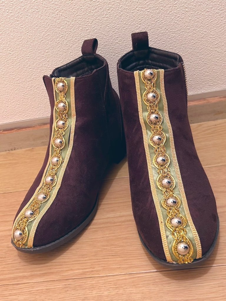 かわいいブーツが完成