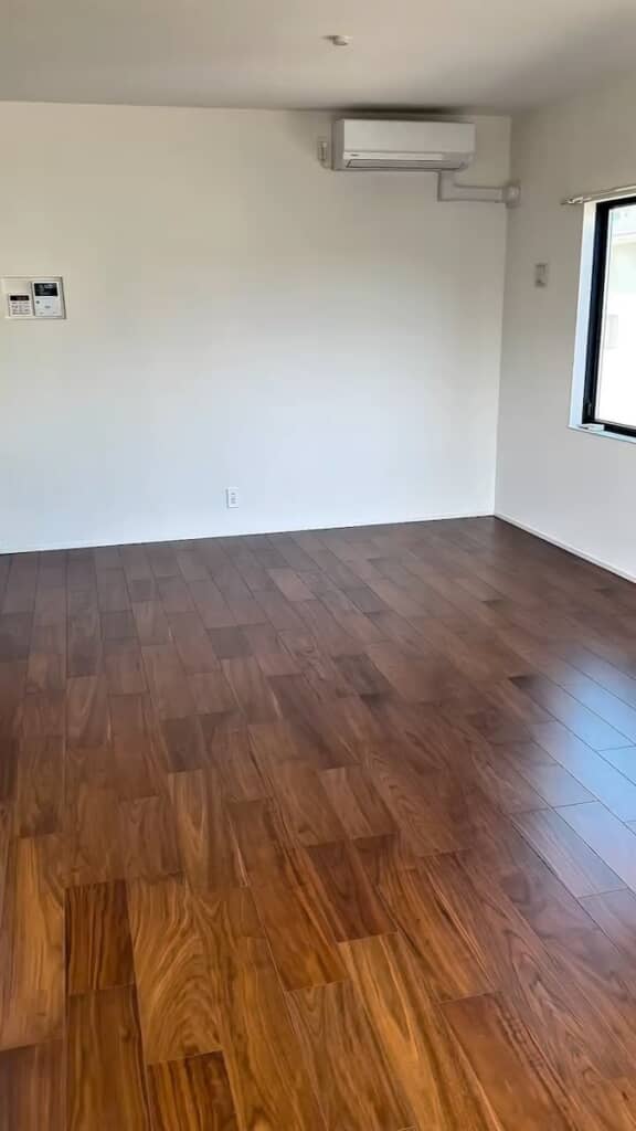 賃貸のリビング、ビフォー時