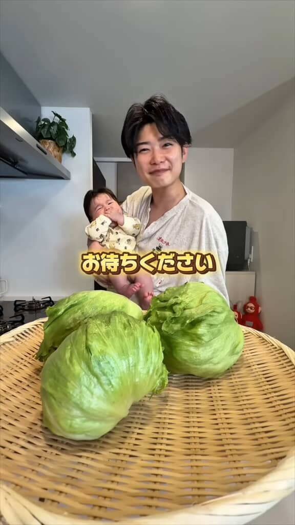 本日のメイン食材はレタス