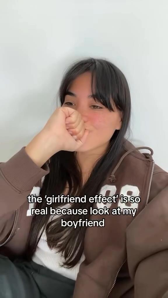 彼女「彼氏が彼女の影響を受けるのは本当よ」（画像はangie（＠angiesmace）さんのInstagramから）