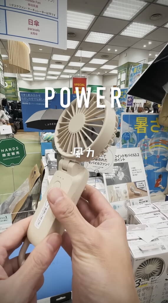 強い風力が特徴
