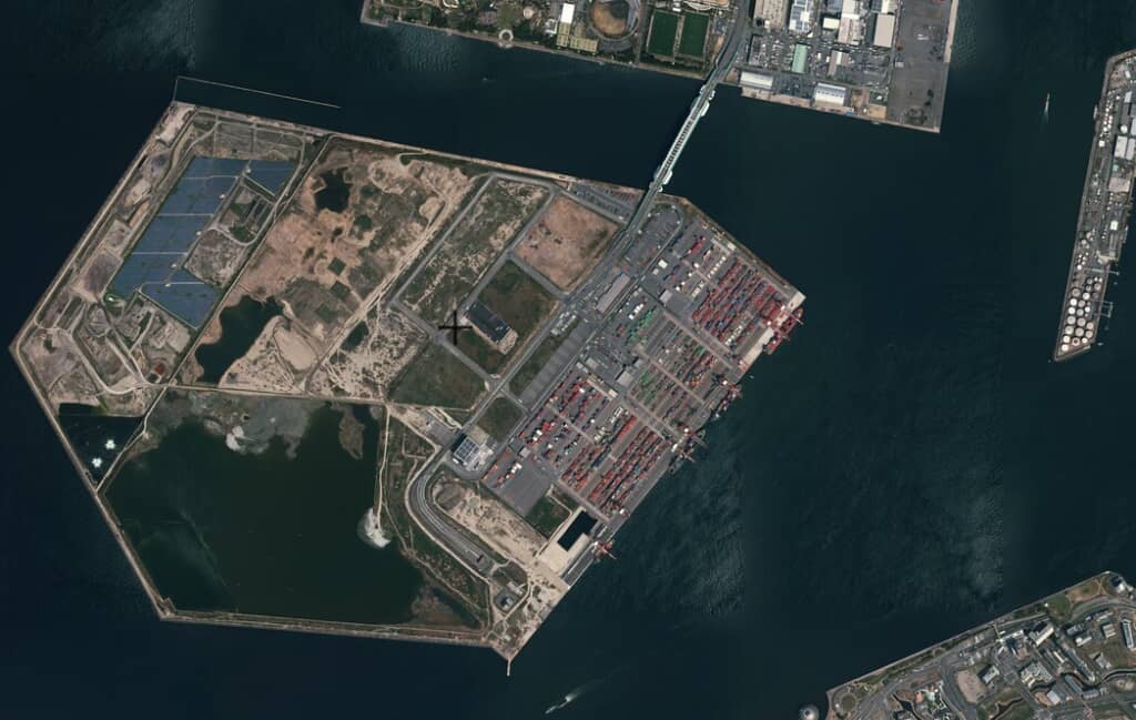 夢洲（ゆめしま）の地図