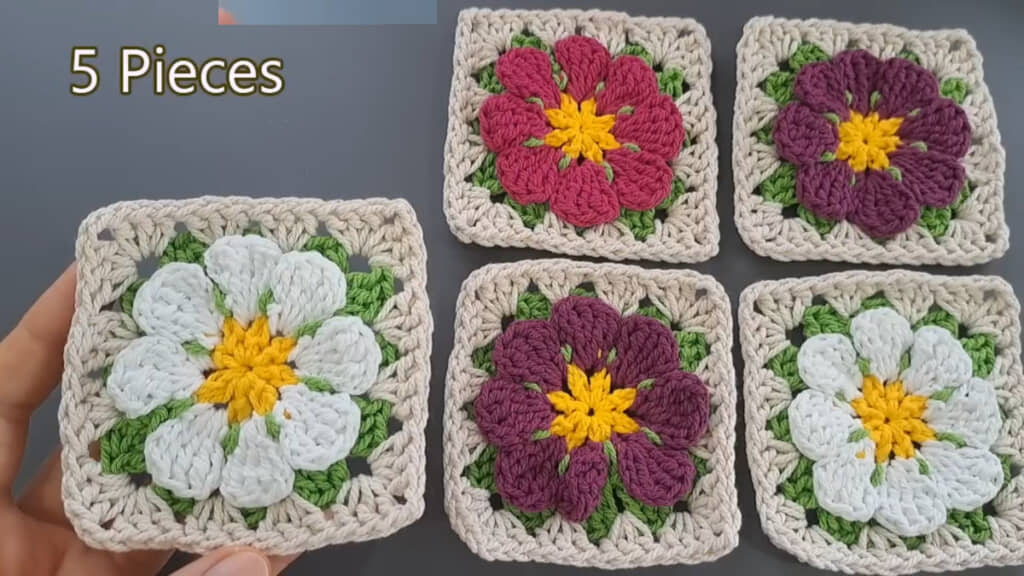 合計5個作ります（画像はYouTubeチャンネル「Chompu Handicrafts」より引用）
