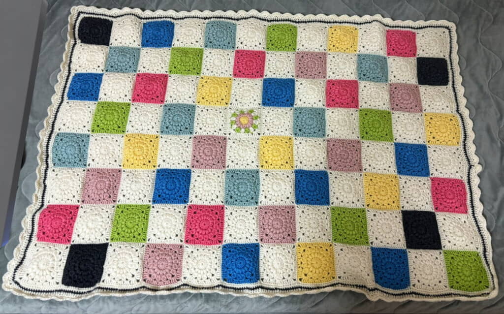 お花のワンポイントがかわいい