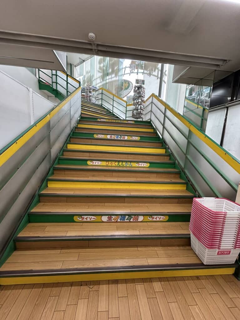 階段も懐かしいね……！