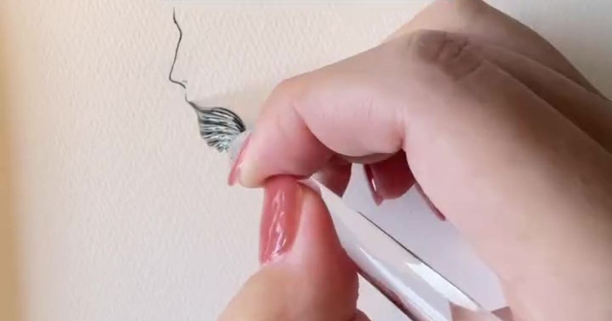 ジブリ美術館のガラスペンで、サラサラ～っと絵を描いたら……　まさかの出来に「震えた」「お絵描きのレベルじゃない」 | カルチャー・アート ねとらぼ