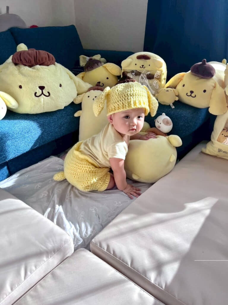 帽子もよく似合っています