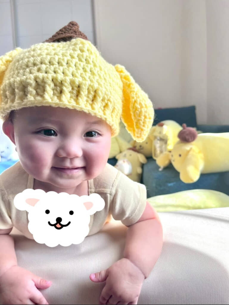 嬉しそうな笑顔が天使