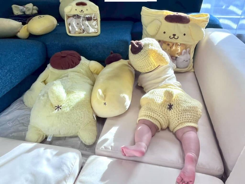 キュートな“おしりのしるし”が並んでる……！