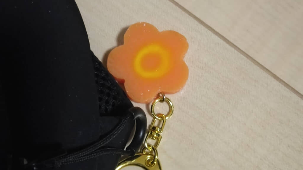 付けてみるとなおかわいい