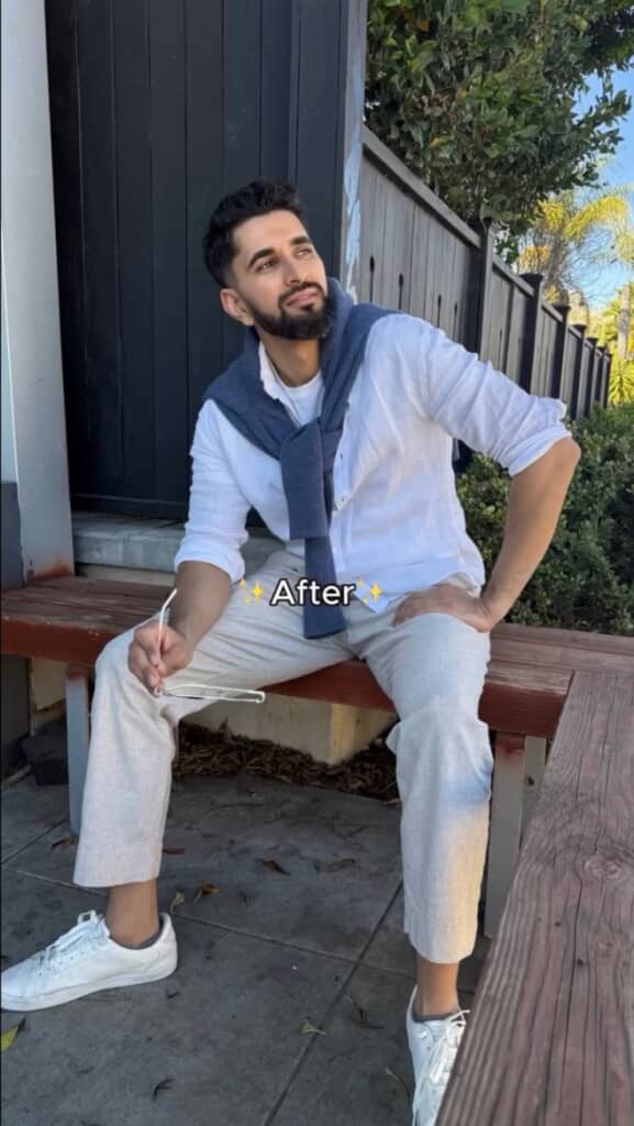 あまりにも別人！