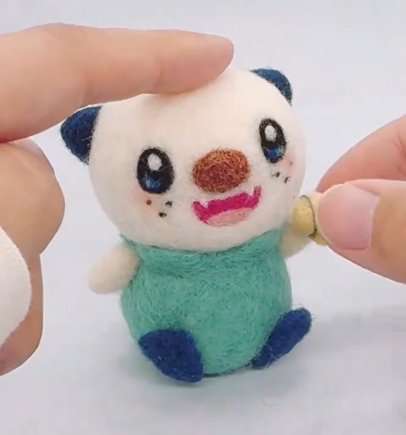 ホタテのボタンはマグネット式