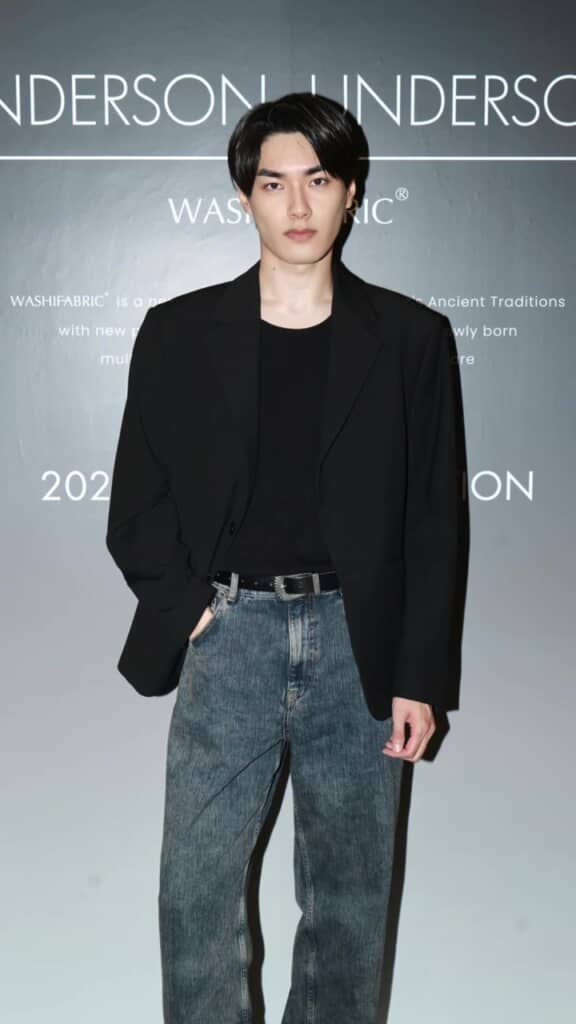 数々の有名ブランドを着こなすモデルに転身