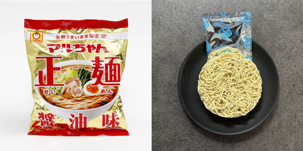 マルちゃん正麺　醤油味