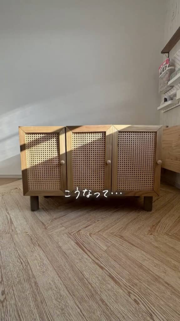 おしゃれ家具に変貌（アフター）