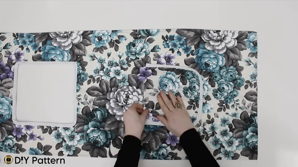 切った布はポケットに再利用