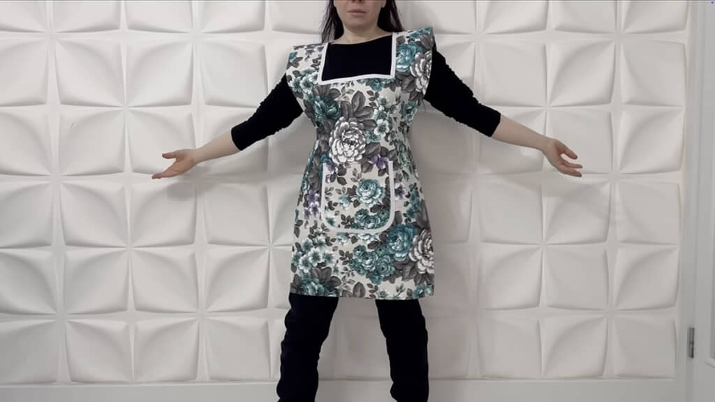 10分でエプロンができるとは！