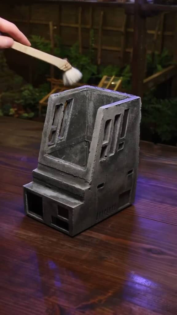 石こうで作った筐体カバー