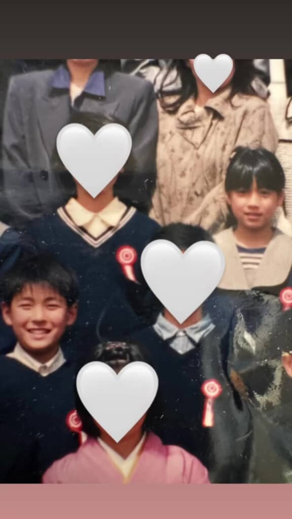 子どものころの集合写真