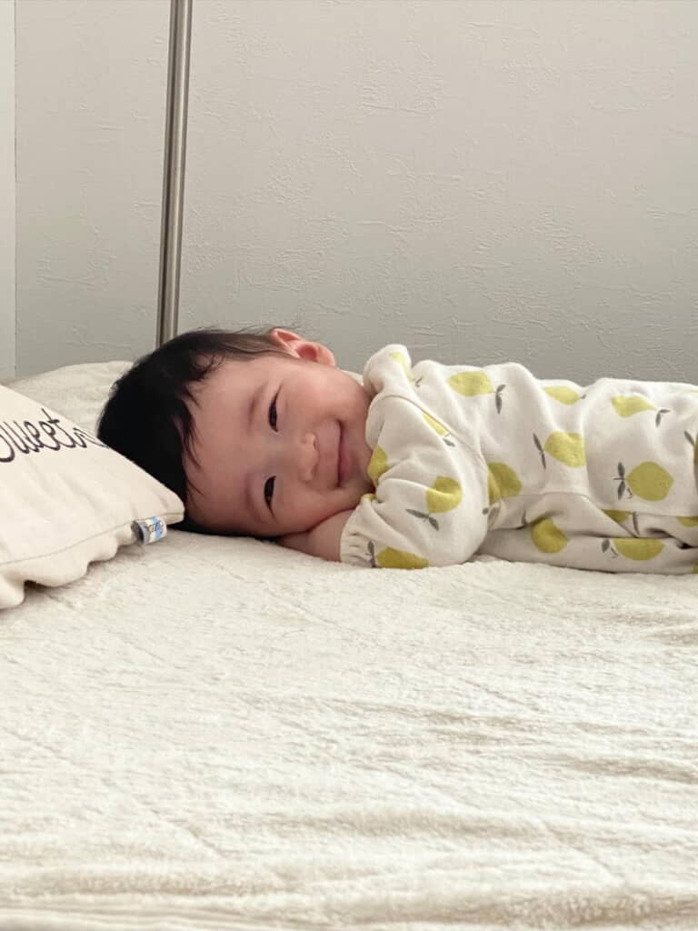 最高の笑顔ですね