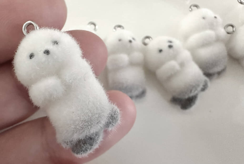 かわいいラッコのミニフィギュア