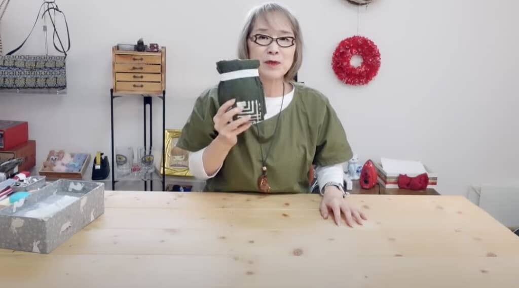  折りたたんだところ