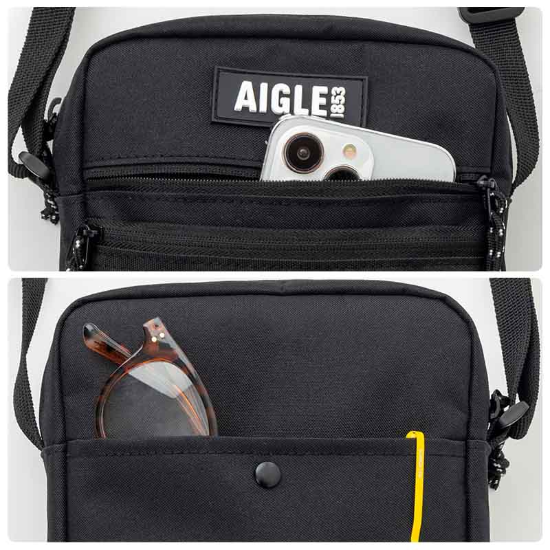 AIGLE TOWN⇔OUTDOOR LIGHT SHOULDER BAG BOOK