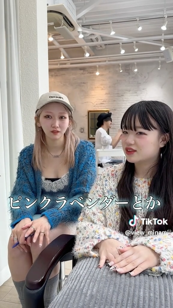 丁寧なヒアリングで髪色が決定