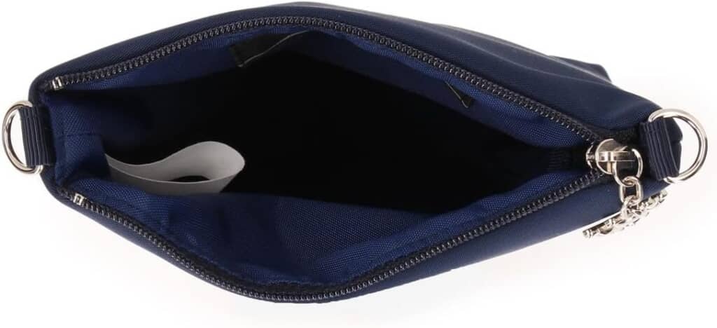 【完売品/使用少】 FEILER シンクオブミー　スマホショルダーバック　紺 FEILER シンクオブミー スマホショルダーバック ネイビー