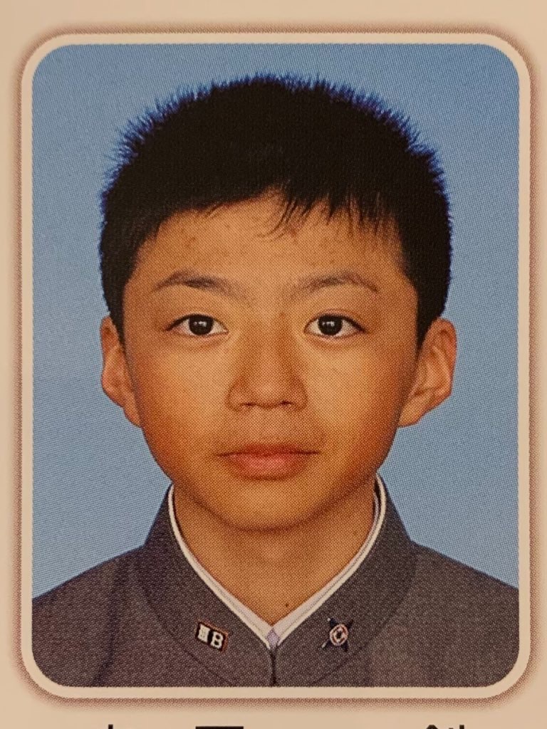 中学生時代のHalさん