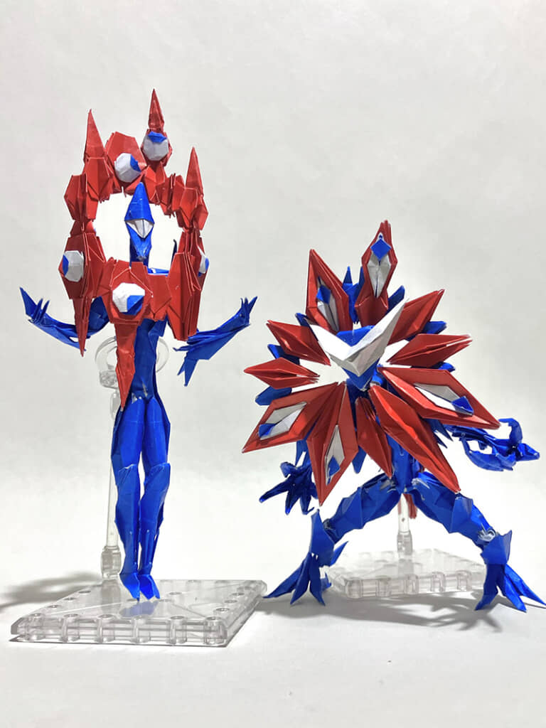 折り紙とは思えないほどの造形力