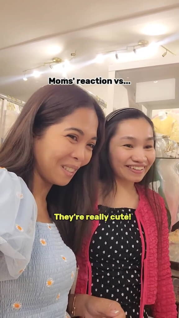 ニコニコ見守るママたち