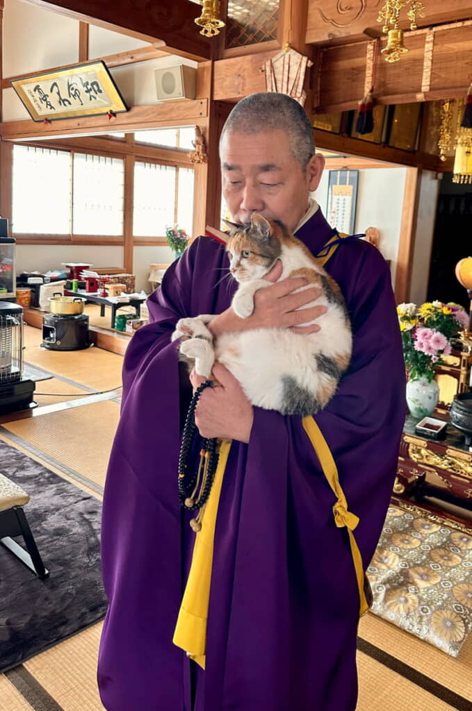 ミー子ちゃんと住職さん
