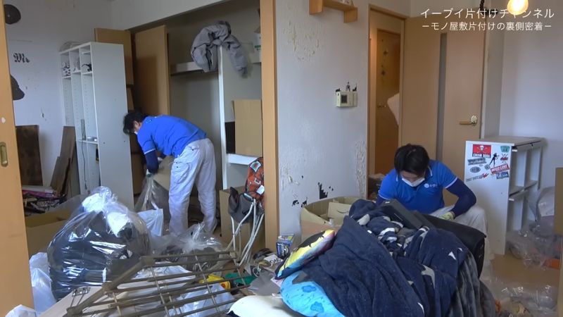 片付けの様子