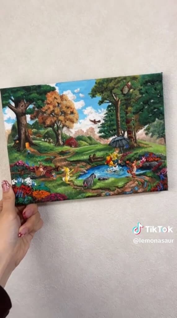絵本の1ページになりそうな絵
