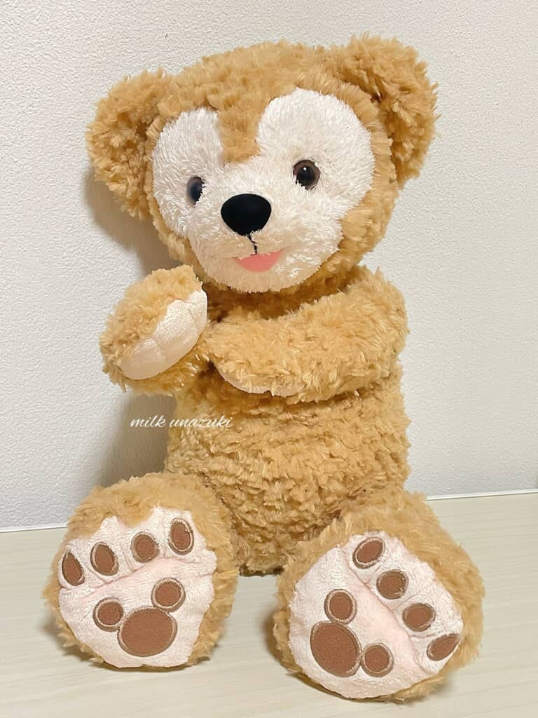 ダッフィーのぬいぐるみ