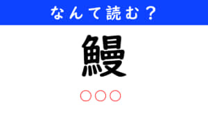 鰻