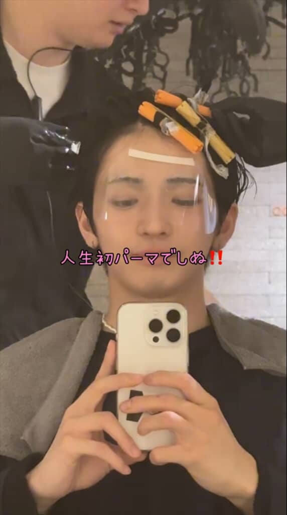 韓国に美容院でおまかせで切ってもらう動画