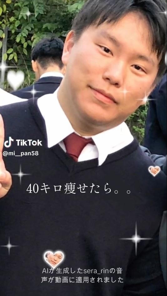 ダイエット前の麦さん