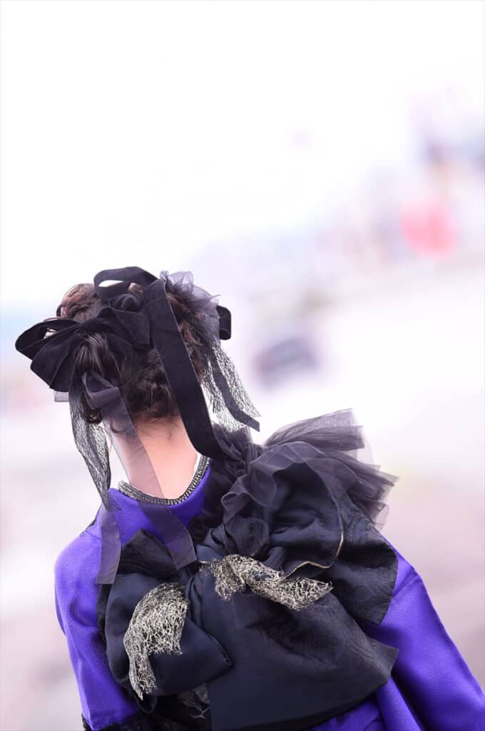 ヘアセットもすてき