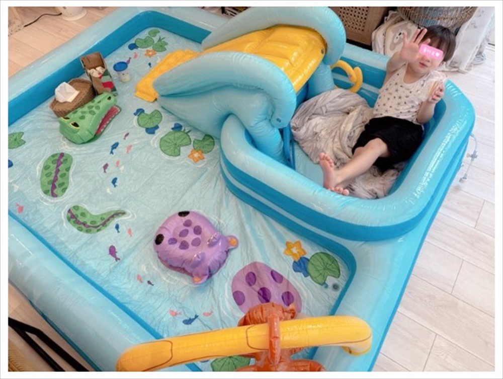 辻希美、杉浦太陽ファミリーの自宅にあるプール