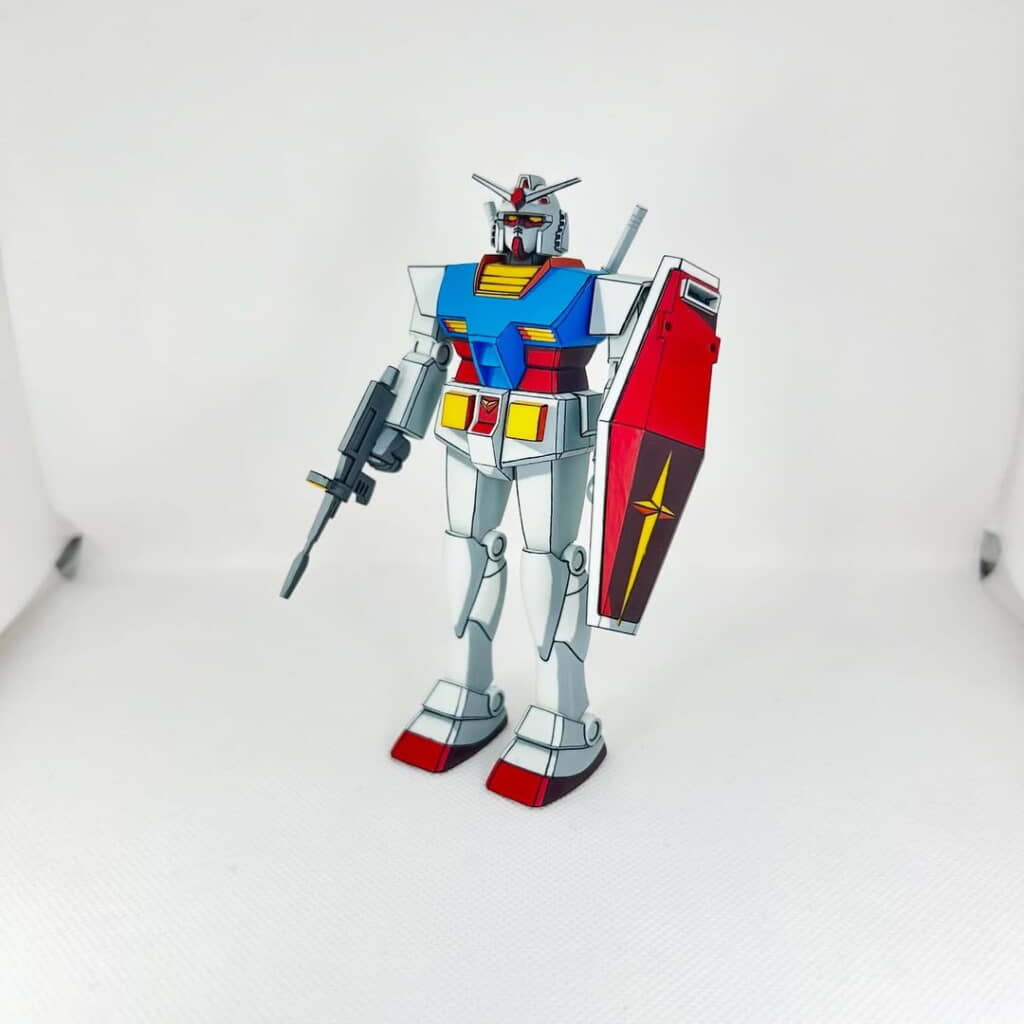 イラストにしか見えないガンダム