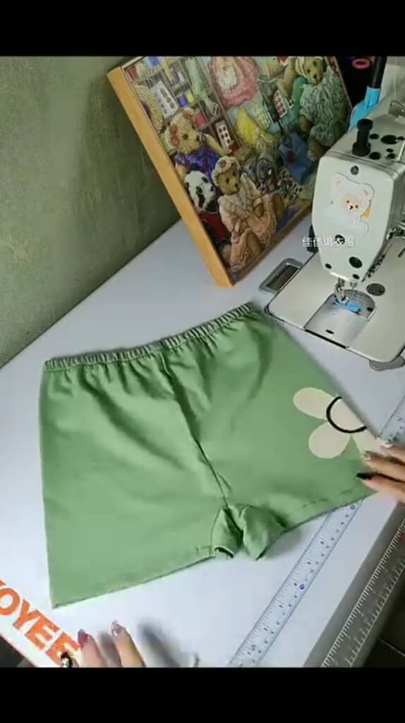 ショートパンツが完成しました！