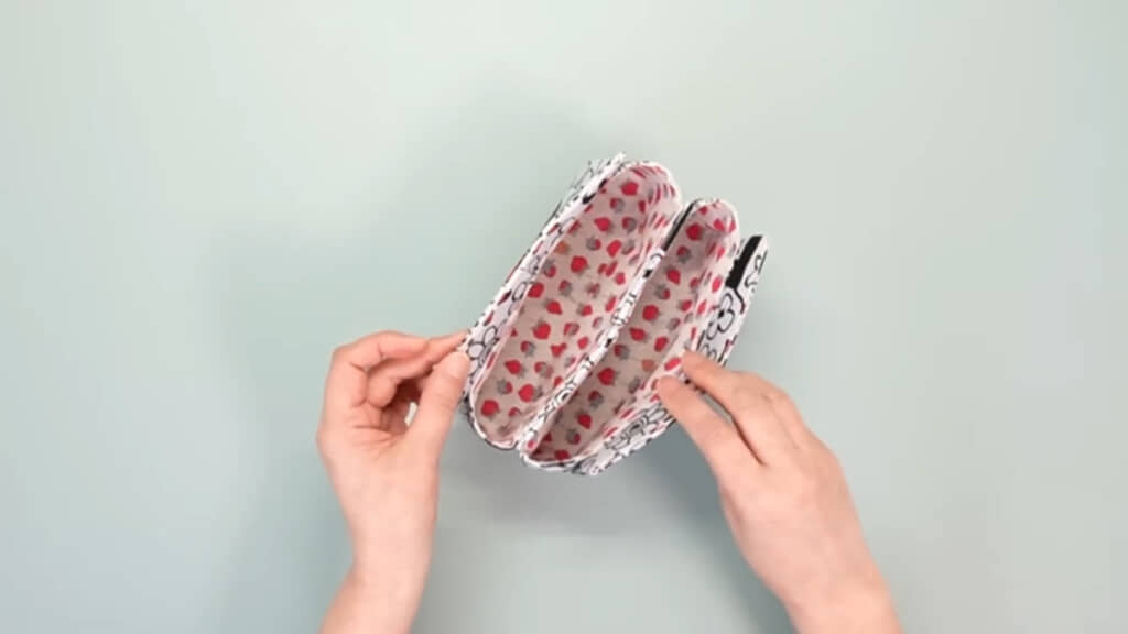 あとは好きな位置・数のスナップボタンを付けたら完成