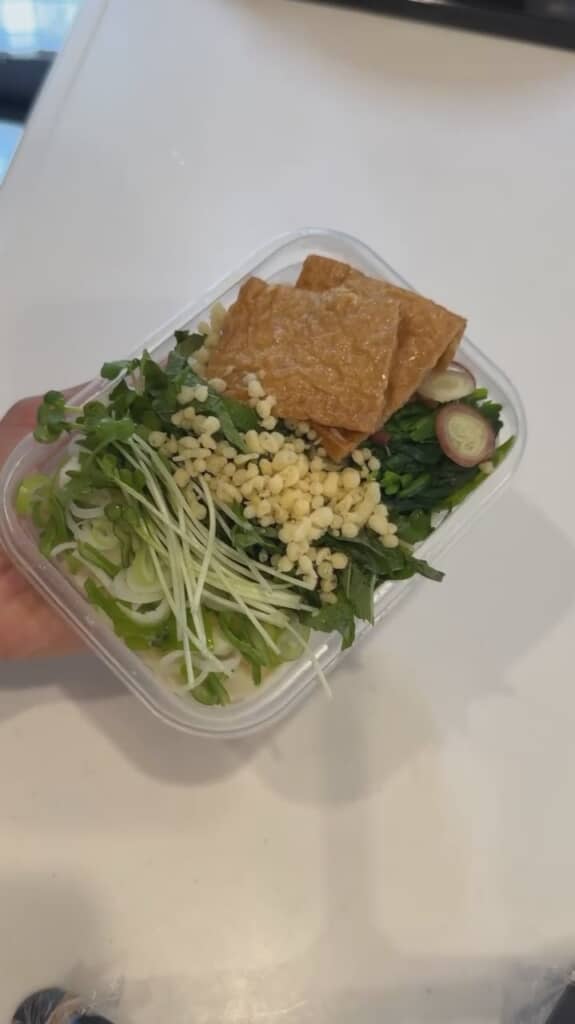 ときには油揚げも